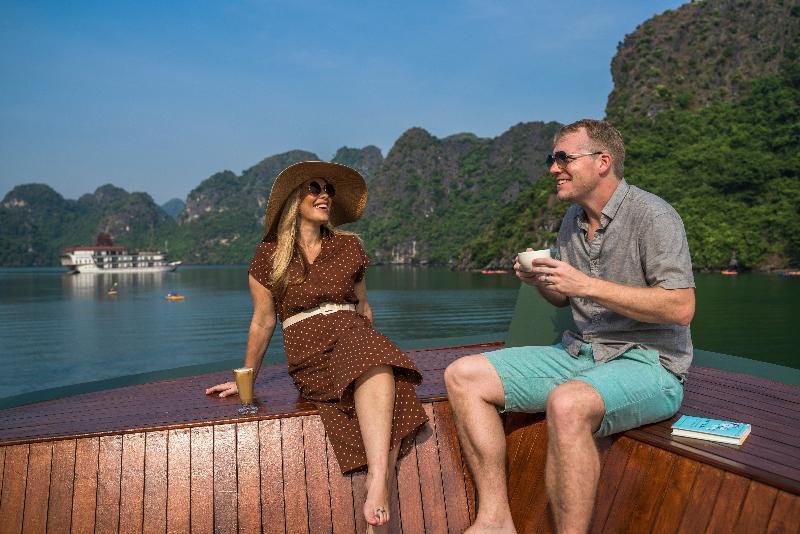 Heritage Line Ylang Cruise - Halong Bay & Lan Ha Bay Ha Long Zewnętrze zdjęcie